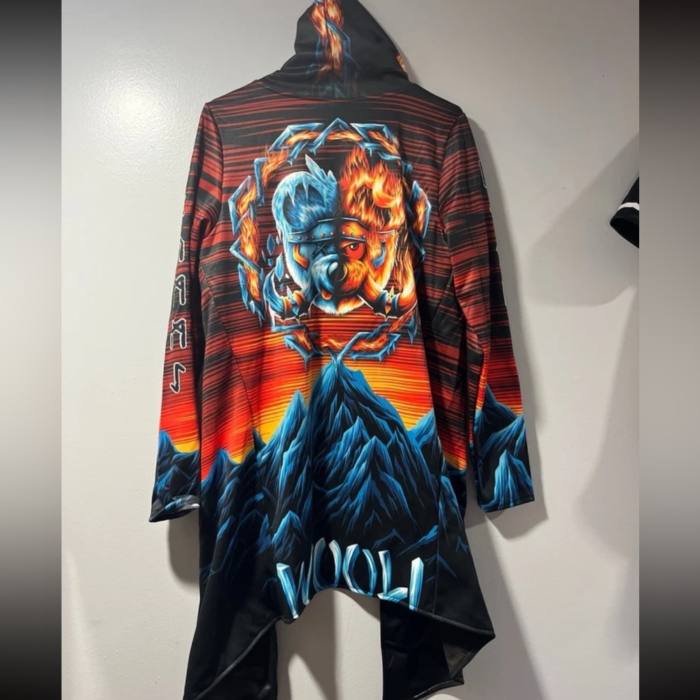 WOOLI SCUMMY BEARS CLOAK